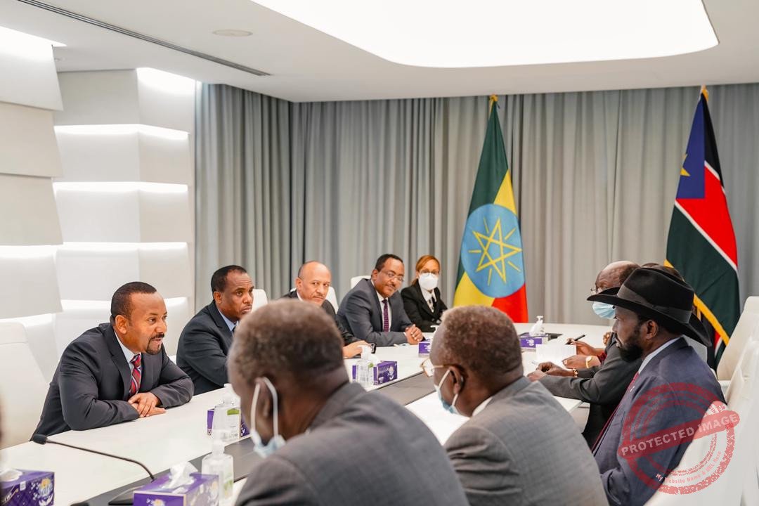 Kiir, Abiy discuss economy, security issues