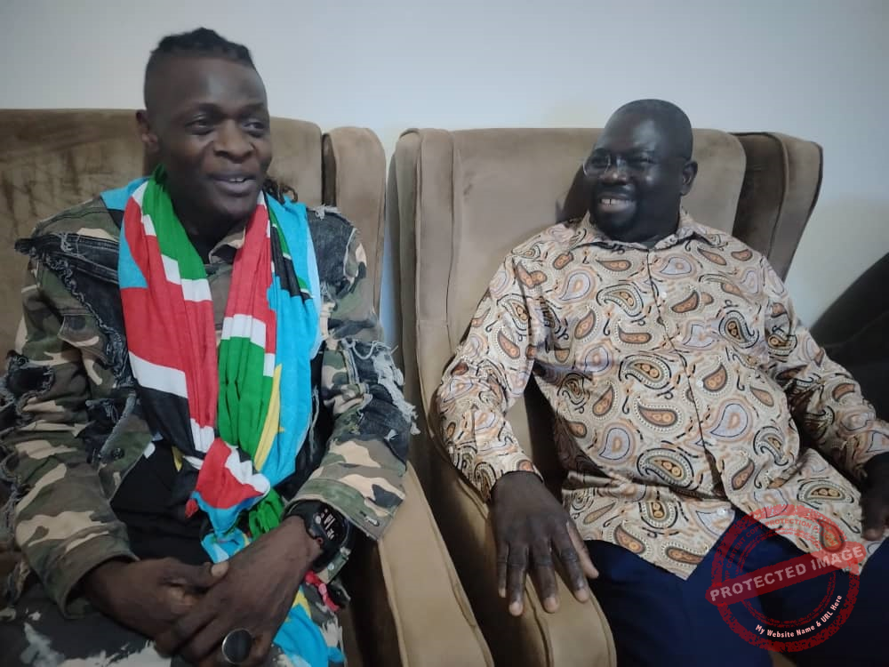 ‘I Love you all’ – Dr Chameleone excites fans as he arrives in Yambio for Independence Day concert